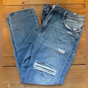 Women’s Hidden Jeans, Distressed, Worn Once